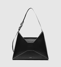 Shoulder and crossbody "TRAPÈZE" - Black