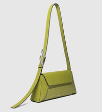 Shoulder and crossbody "OBLIQUE" - Acid Green