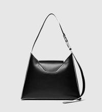 Shoulder and crossbody "TRAPÈZE" - Black