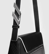 Shoulder and crossbody "OBLIQUE" - Black