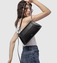 Shoulder and crossbody "OBLIQUE" - Black